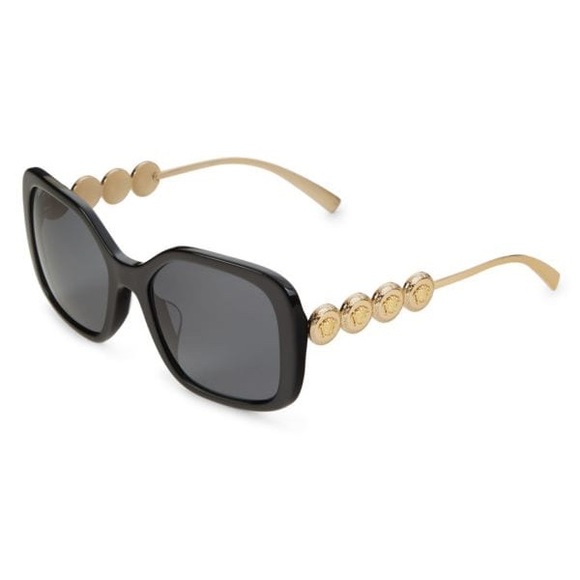 VERSACE BLACK MEDUSA UNISEX SUNGLASSES VE 4375-F - Picture 2 of 5